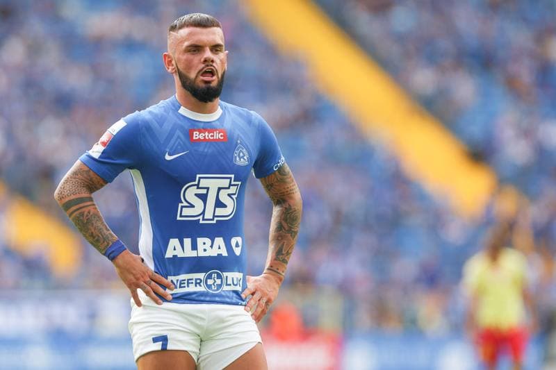 Football. Betclic I liga. Ruch Chorzow - Znicz Pruszkow. 28.07.2024