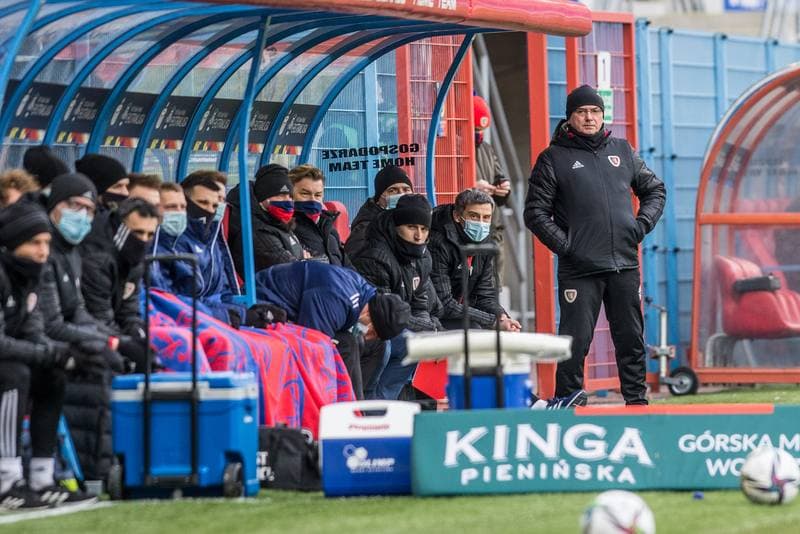 Football. PKO BP Ekstraklasa. Piast Gliwice - Slask Wroclaw. 06.02.2021
