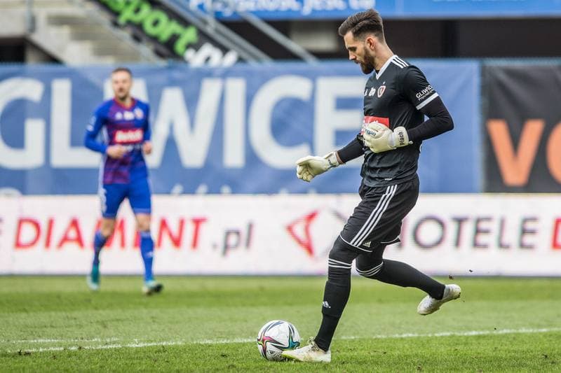 Football. PKO BP Ekstraklasa. Piast Gliwice - Slask Wroclaw. 06.02.2021