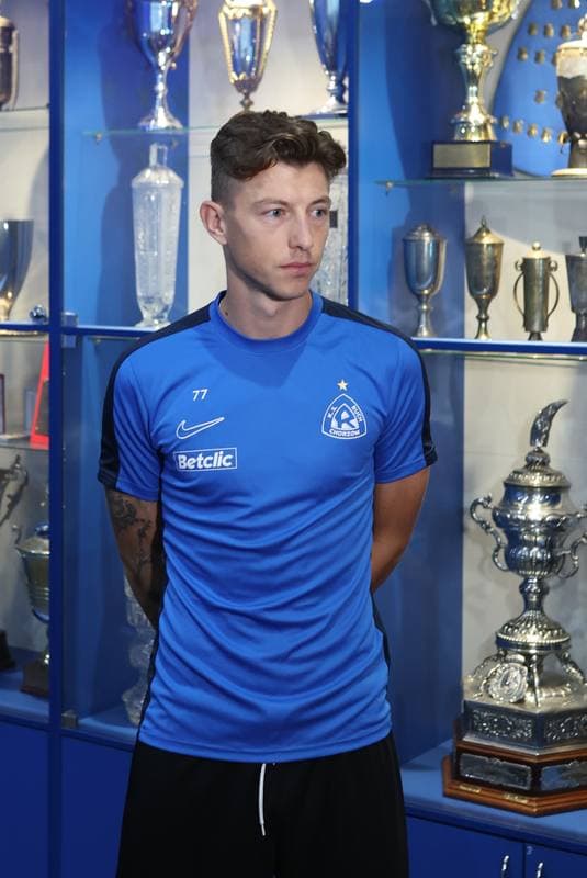 Football. Ruch Chorzow. Press Conference. 21.09.2023
