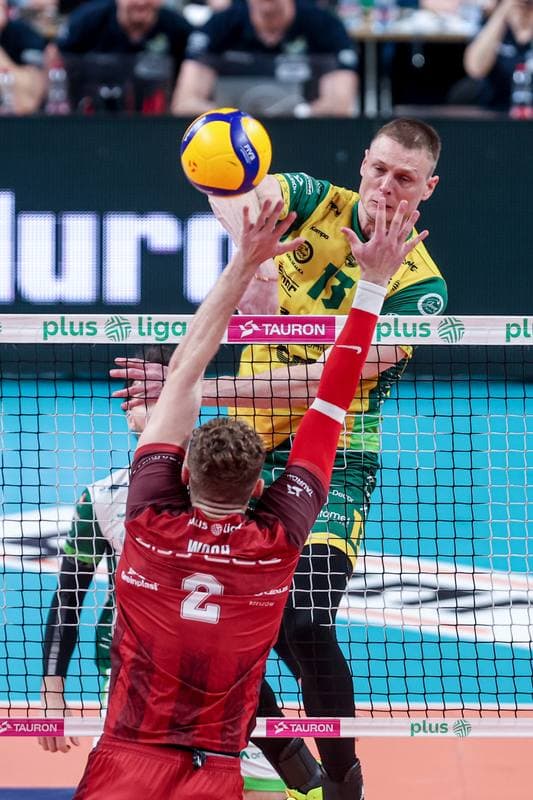 Volleyball. PlusLiga. Aluron CMC Warta Zawiercie - Asseco Resovia Rzeszow. 29.03.2025