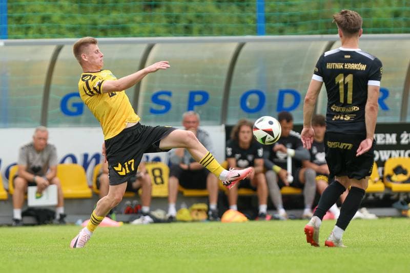 Football. Sparing. GKS Katowice - Hutnik Krakow. 30.06.2024