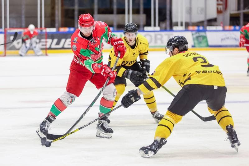 Ice Hockey. Tauron Hokej Liga. GKS Katowice - Zaglebie Sosnowiec. 01.10.2023