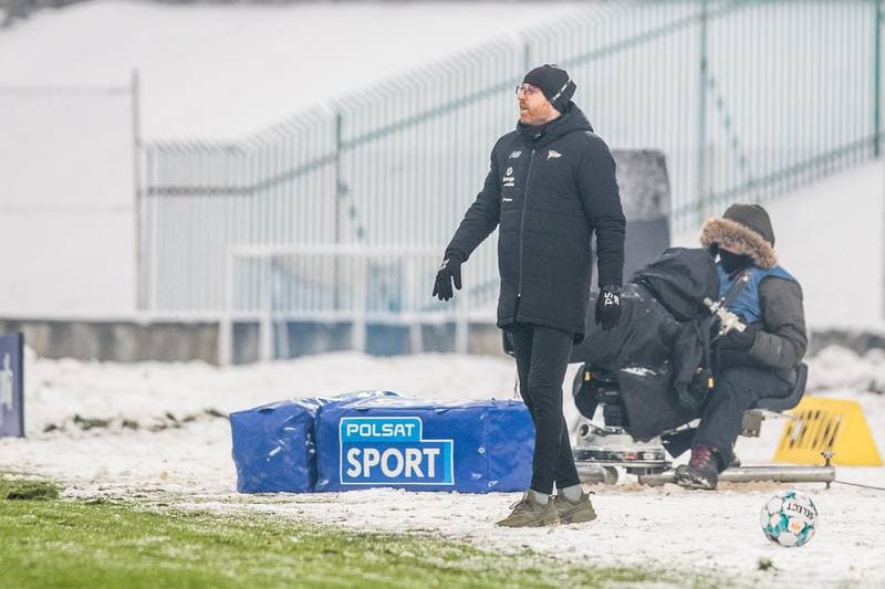 Football. Fortuna Puchar Polski. Puszcza Niepolomice - Lechia Gdansk. 07.02.2021