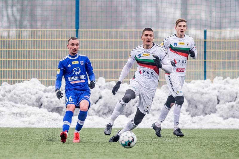 Football. Sparing. GKS Tychy - Bruk-Bet Termalica Nieciecza. 10.02.2021