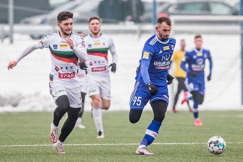 Football. Sparing. GKS Tychy - Bruk-Bet Termalica Nieciecza. 10.02.2021
