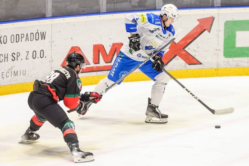 Ice Hockey. Tauron Hokej Liga. Re-Plast Unia Oswiecim - GKS Tychy. 20.10.2023