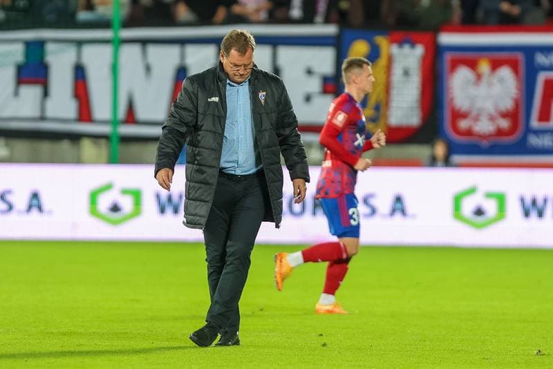 Football. PKO BP Ekstraklasa. Gornik Zabrze - Rakow Czestochowa. 22.10.2023