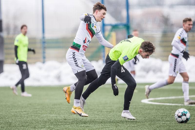 Football. Sparing. GKS Tychy - Puszcza Niepolomice. 13.02.2021