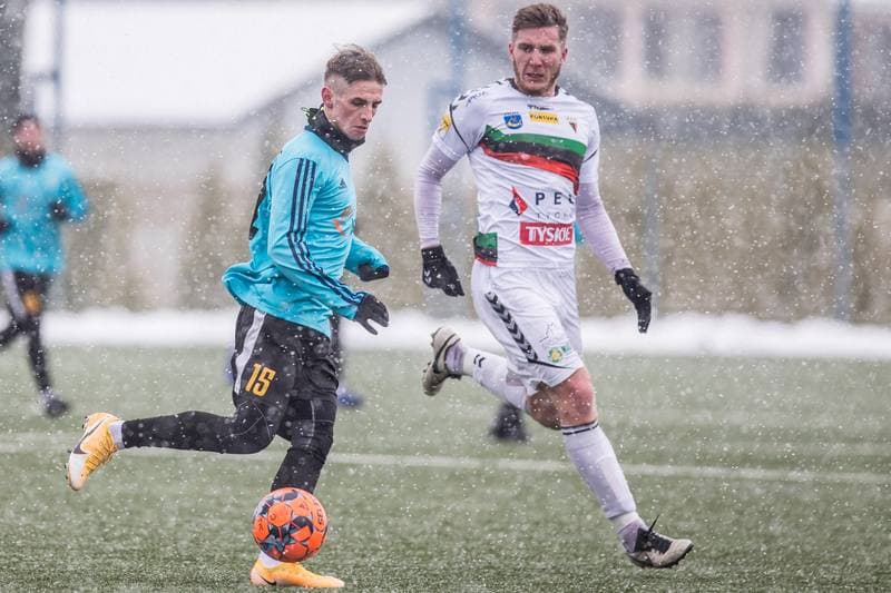 Football. Sparing. GKS Tychy - Pniowek Pawlowice. 13.02.2021