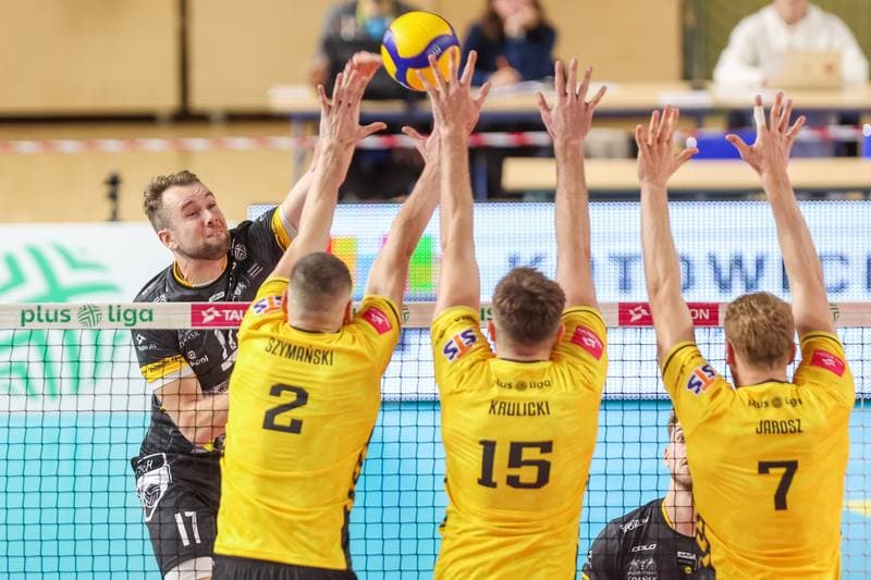 Volleyball. PlusLiga. GKS Katowice - Trefl Gdansk. 22.10.2023