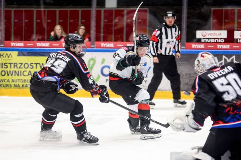 Ice Hockey. Tauron Hokej Liga. GKS Tychy - STS Sanok. 03.10.2025