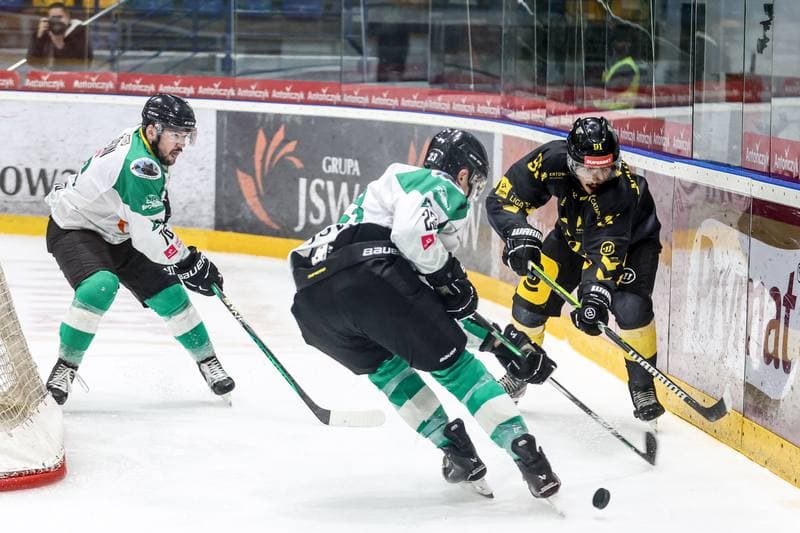 Ice Hockey. Tauron Hokej Liga. JKH GKS Jastrzebie - GKS Katowice. 24.09.2024