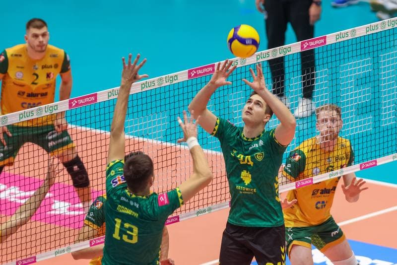 Volleyball. PlusLiga. Aluron CMC Warta Zawiercie - GKS Katowice. 05.11.2023