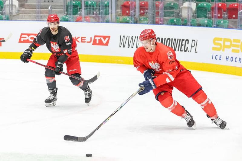 Ice Hockey. Poland national team. Training. 08.11.2023