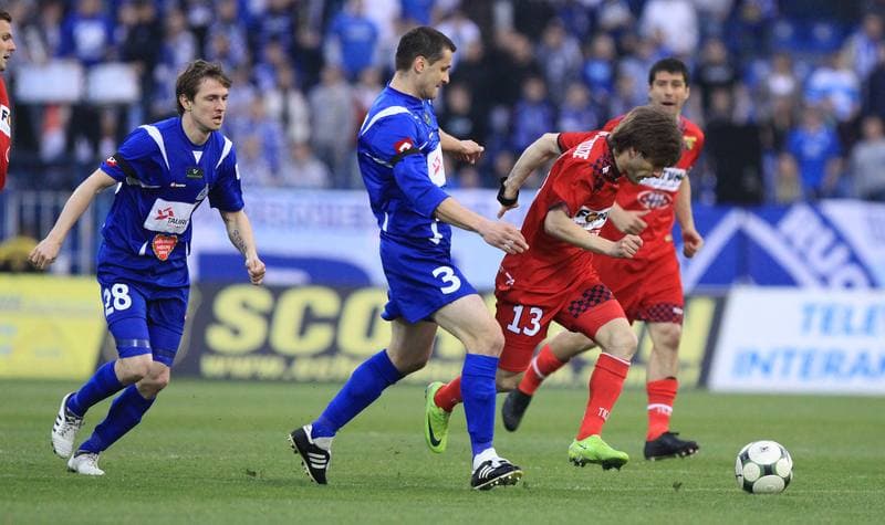 Football. Ekstraklasa. Ruch Chorzow - Odra Wodzislaw. 20.04.2010