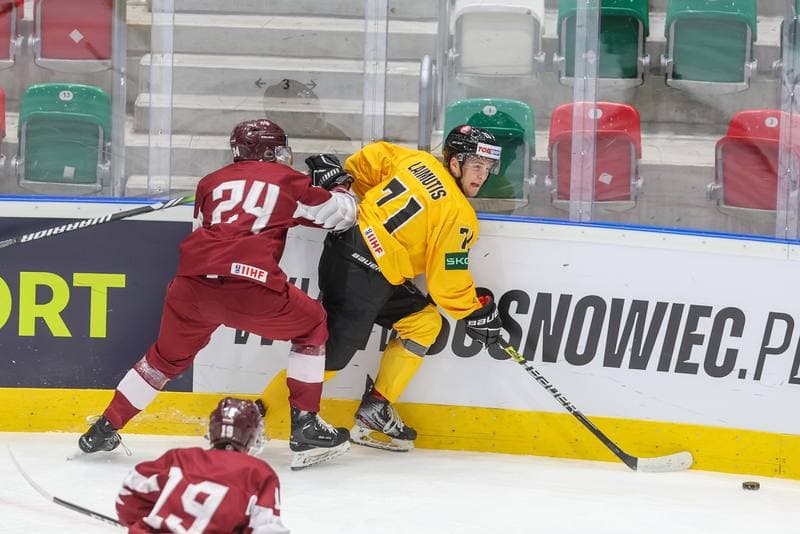 Ice Hockey. Euro Ice Hockey Challenge. Latvia - Lithuania. 09.11.2023