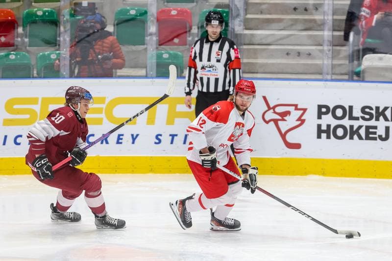 Ice Hockey. Euro Ice Hockey Challenge. Poland - Latvia. 10.11.2023