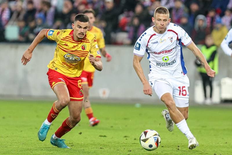 Football. PKO BP Ekstraklasa. Gornik Zabrze - Jagiellonia Bialystok. 03.11.2024
