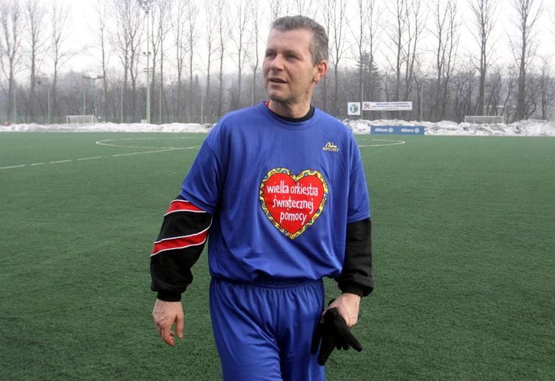 Football. XIX Final WOSP. Reprezentacja WOSP - Reprezentacja Slaska. 09.01.2011