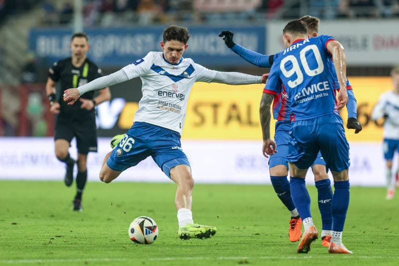 Football. PKO BP Ekstraklasa. Piast Gliwice - Stal Mielec. 21.02.2025