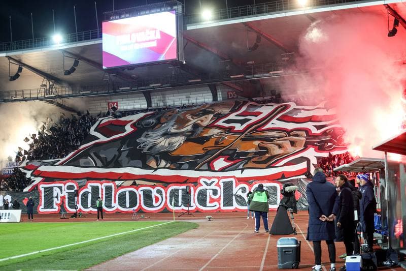 Football. Chance Liga. Banik Ostrava - Slavia Prague. 05.12.2024