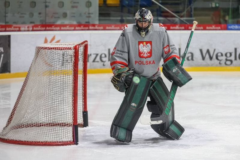 Ice Hockey. Poland national team. Training. 10.12.2023