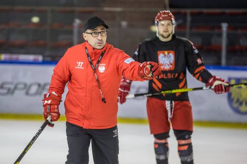 Ice Hockey. Poland national team. Training. 15.04.2021