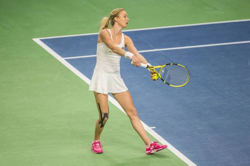 Tennis. Billie Jean King Cup. Poland - Brazil. 16.04.2021