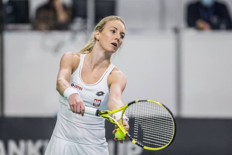 Tennis. Billie Jean King Cup. Poland - Brazil. 16.04.2021