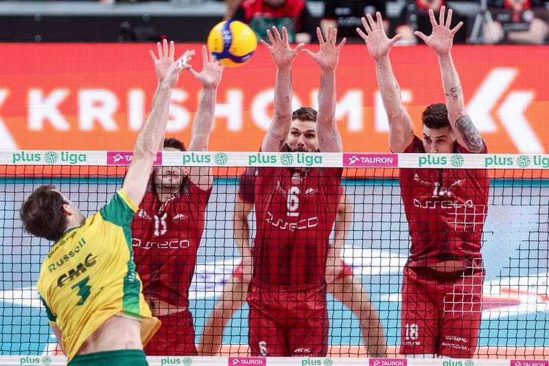 Volleyball. PlusLiga. Aluron CMC Warta Zawiercie - Asseco Resovia Rzeszow. 29.03.2025