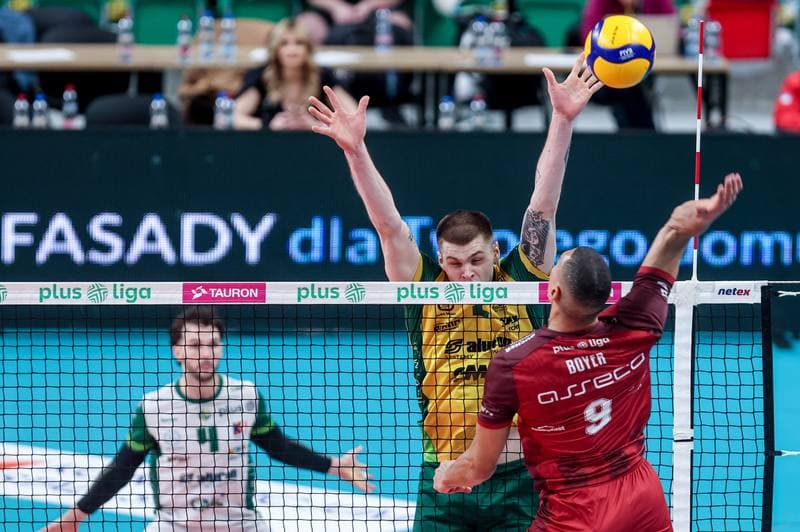 Volleyball. PlusLiga. Aluron CMC Warta Zawiercie - Asseco Resovia Rzeszow. 29.03.2025