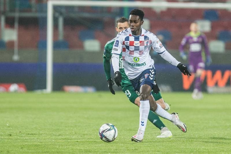 Football. PKO BP Ekstraklasa. Gornik Zabrze - Slask Wroclaw. 16.04.2021