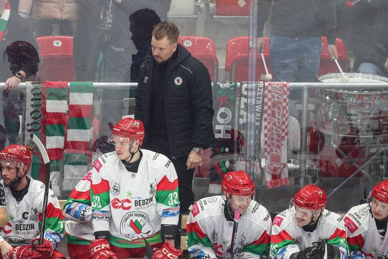 Ice Hockey. Tauron Hokej Liga. EC Bedzin Zaglebie Sosnowiec - KH Energa Torun. 19.01.2025