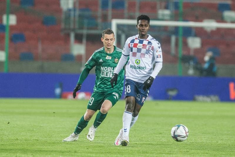 Football. PKO BP Ekstraklasa. Gornik Zabrze - Slask Wroclaw. 16.04.2021