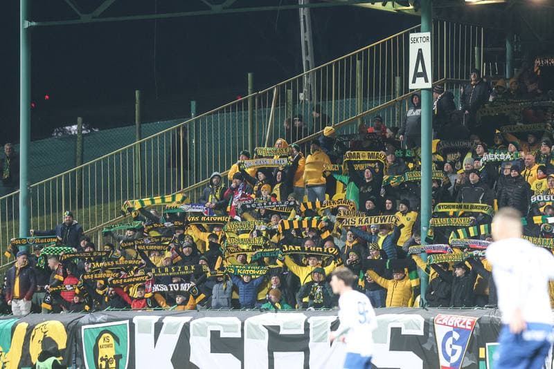 Football. PKO BP Ekstraklasa. GKS Katowice - Stal Mielec. 31.01.2025