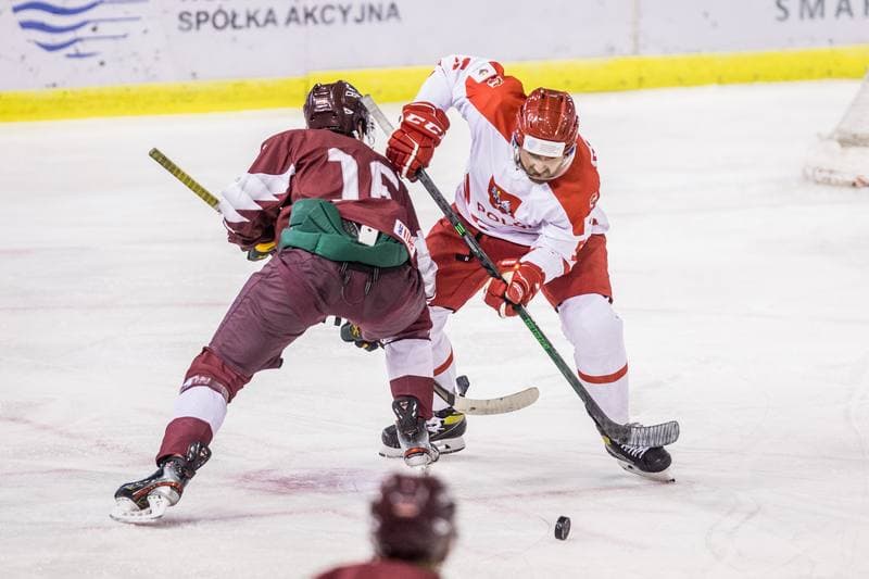 Ice Hockey. Three Seas Tournament. Poland - Latvia. 21.04.2021