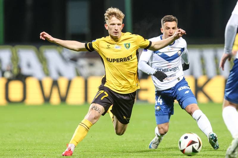 Football. PKO BP Ekstraklasa. GKS Katowice - Stal Mielec. 31.01.2025