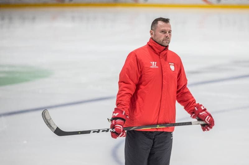 Ice Hockey. Poland national team. Training. 02.05.2021