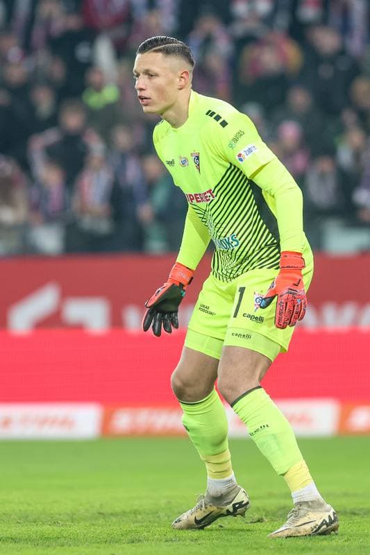 Football. PKO BP Ekstraklasa. Gornik Zabrze - Cracovia Krakow. 28.02.2025