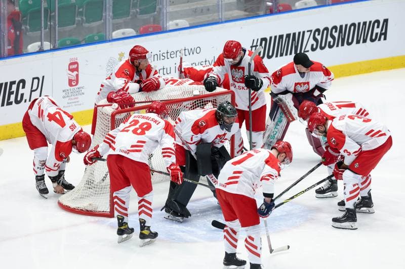 Ice Hockey. Friendly Match. Poland - South Korea. 05.02.2024