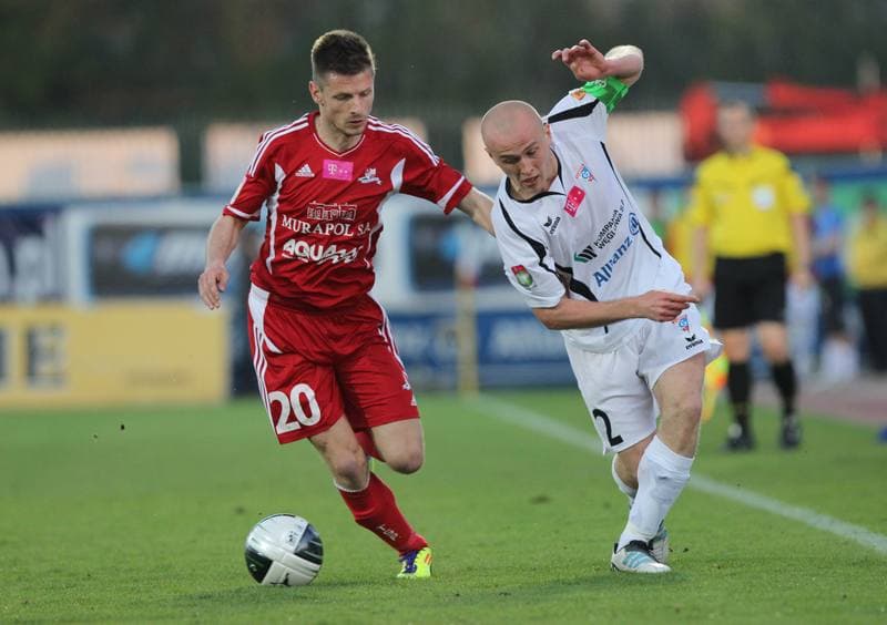 Football. T-Mobile Ekstraklasa. Gornik Zabrze - Podbeskidzie Bielsko-Biala. 27.04.2012