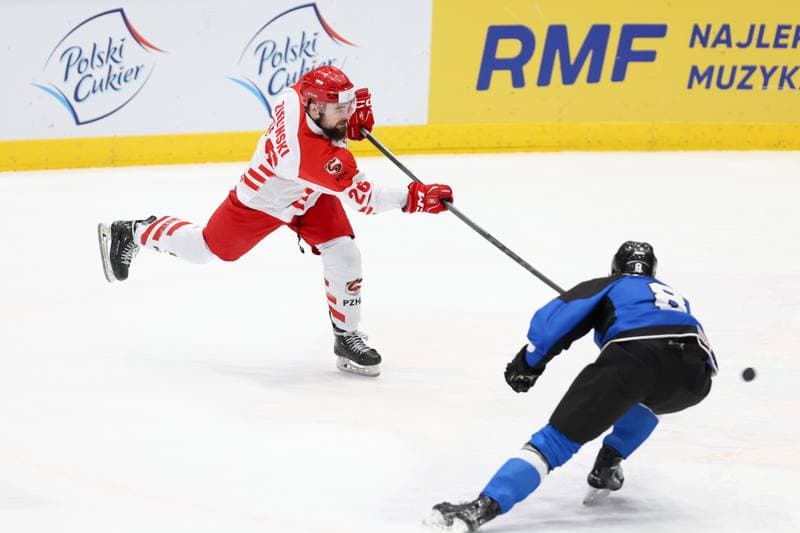 Ice Hockey. Men's Olympic Ice Hockey Qualifiers. Poland - Estonia. 08.02.2024