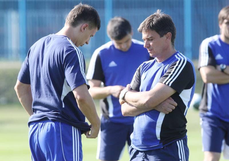 Football. Ruch Chorzow. Training. 10.01.2011