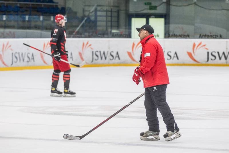 Ice Hockey. Poland national team. Training. 11.05.2021