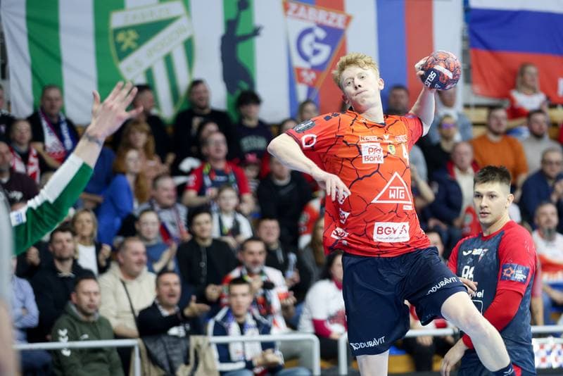 Handball. EHF European League. Gornik Zabrze - Rhein-Neckar Lowen. 13.02.2024