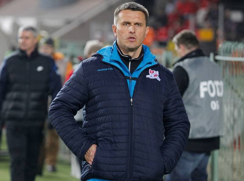 Football. T-Mobile Ekstraklasa. Podbeskidzie Bielsko Biala - Pogon Szczecin. 03.03.2014