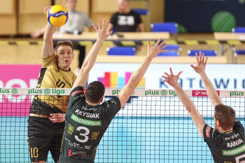 Volleyball. PlusLiga. GKS Katowice - Bogdanka LUK Lublin. 08.04.2024