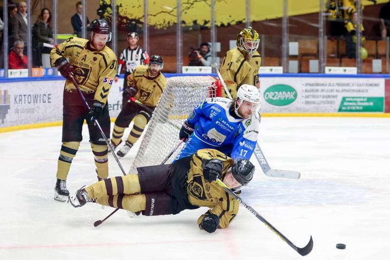 Ice Hockey. Tauron Hokej Liga. GKS Katowice - Re-Plast Unia Oswiecim. 10.04.2024