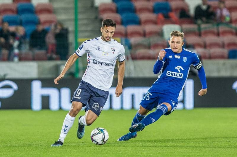 Football. PKO BP Ekstraklasa. Gornik Zabrze - Wisla Plock. 02.10.2021